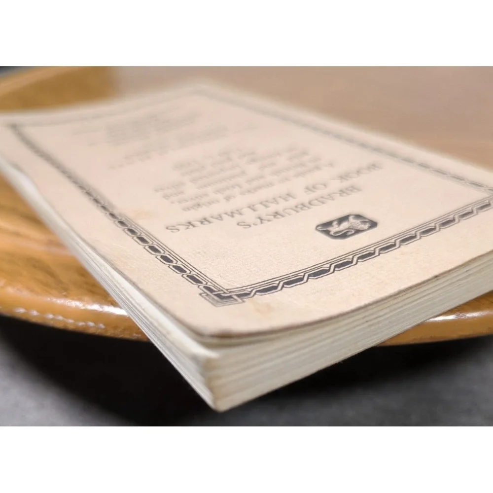 1980 Edition Bradbury's Book of Hallmarks: Guide to Marks of Origin Makers Marks